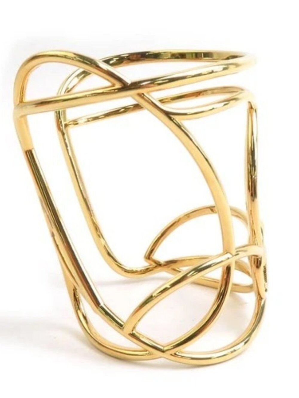 Auth LOUIS VUITTON Bangle Bracelet Gold Metal M1471M - h32050a - Picture 2 of 10